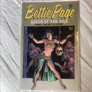 Bettie Page Comic - Queen of the Nile